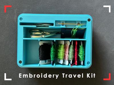 Embroidery Travel Kit
