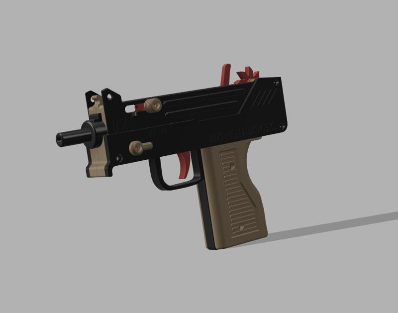 Rubberband UZI (Semi-/Full-Auto)