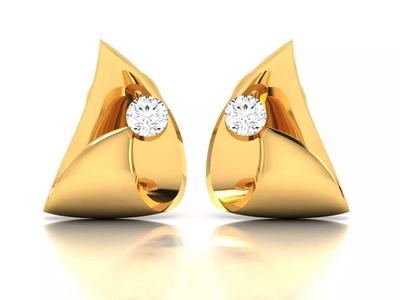 Women Earring 3dm STL OBJ FBX Render Details