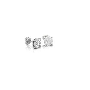 Stud Earrings illusion style