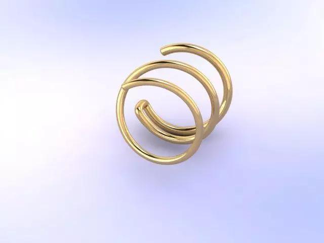 Twisted earrings