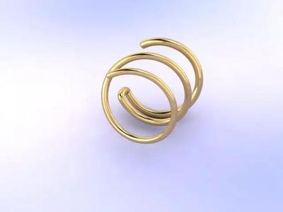 Twisted earrings