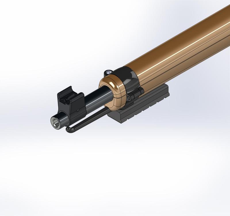 K31 K11 Rifle Picatinny Mount Adapter Carabiner Swiss Rifle Schmidt Rubin