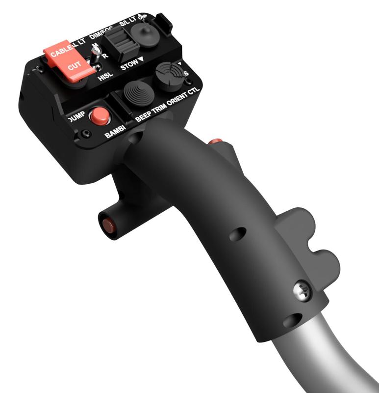 Helicopter collective grip