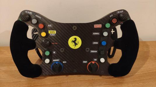 DIY FERRARI 488 GT3 Steering Wheel