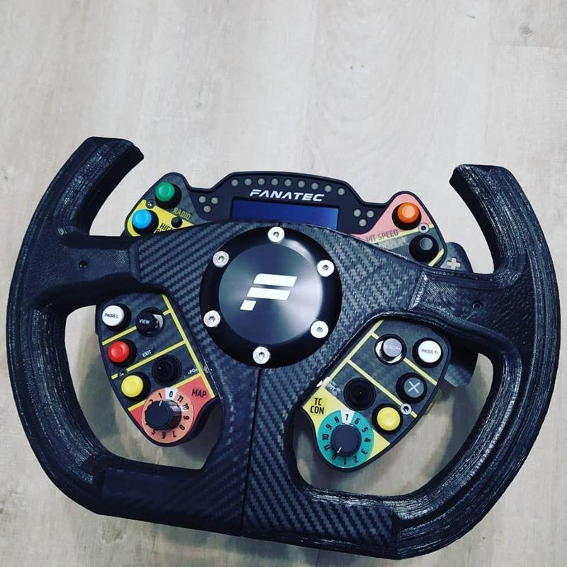 Porsche GT Coupe Steering Wheel for Fanatec Endurance Module!