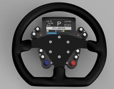 DIY PLATE LCD NEXTION Steering Wheel