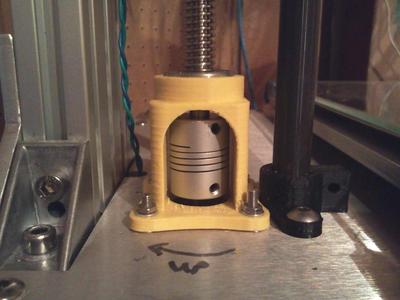 Trinity Labs 1 Aluminatus - z axis stepper thrust bearing holder.