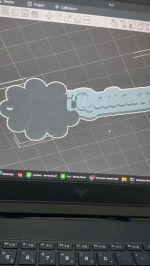 customizale your name with flower