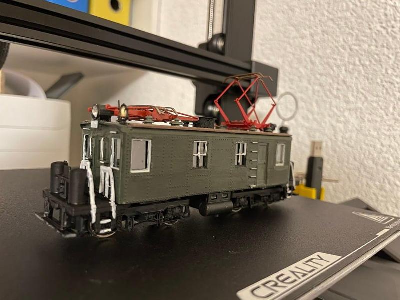 Plattforms for H0n3 Electric Boxcab
