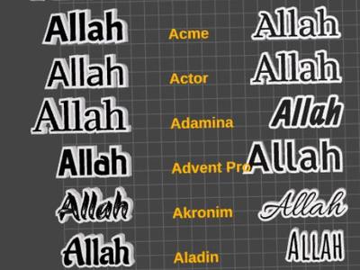 Check your name in all Englishfonts