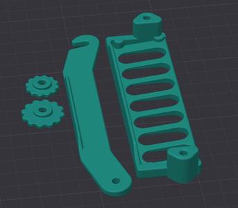 WLToys 124017 Battery Tray