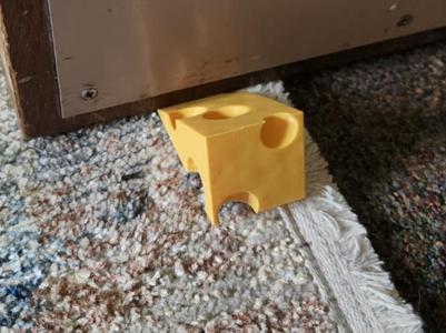 Cartoon Cheese Door Stop