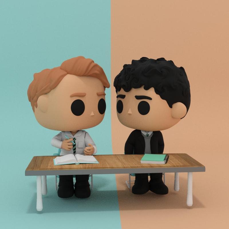 Funko Pop Heartstopper Nick and Charlie