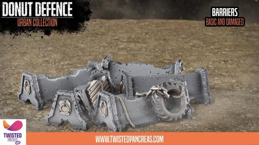 Concrete Barriers (Basic and Damaged)