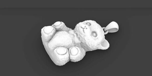 Teddy Bear Pendant Design