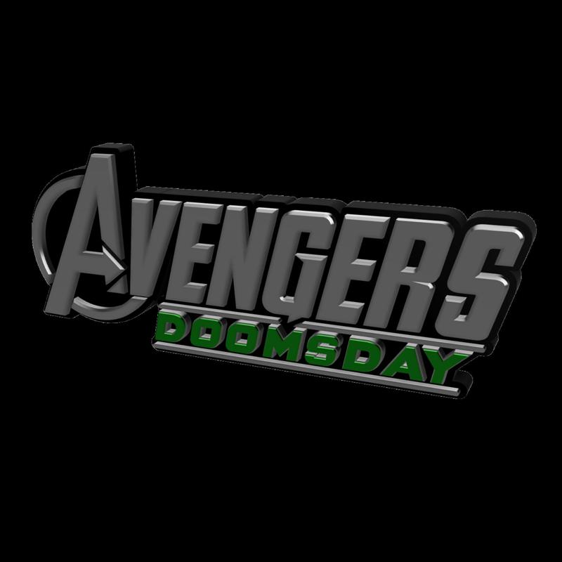 3D MULTICOLOR LOGO/SIGN - Avengers: Doomsday