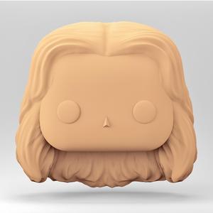 Stylized Chibi / POP Head STL | 3D Print File | WH_3-26