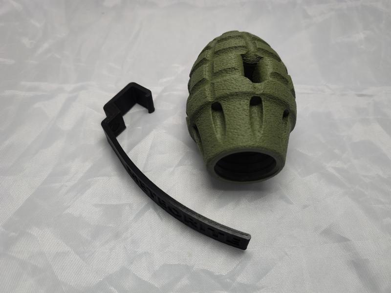 Airsoft Grenade Meteorite Airsoft Impact Cap Grenade American WW2 Mk2 Pineapple-Style Airsoft Grenade Conversion Kit (FUZE NOT INCLUDED)