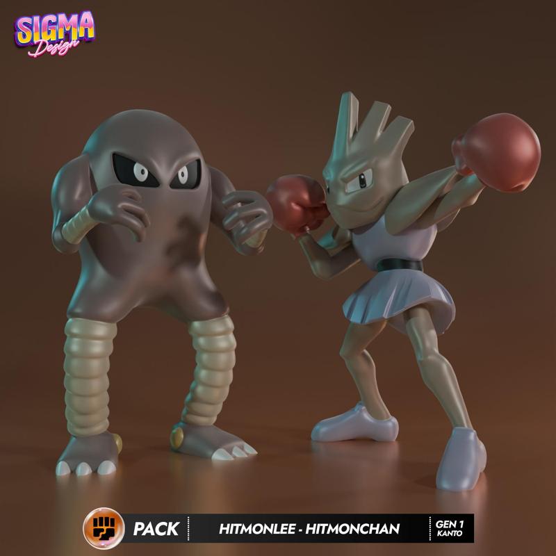 pack - hitmonlee hitmonchan