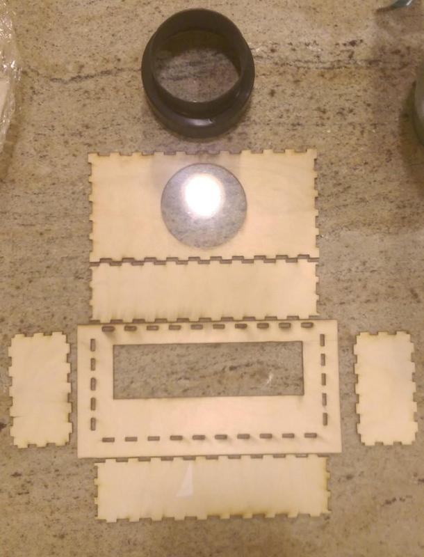 K40 Chinese CO2 Laser Exhaust Adapter Plate