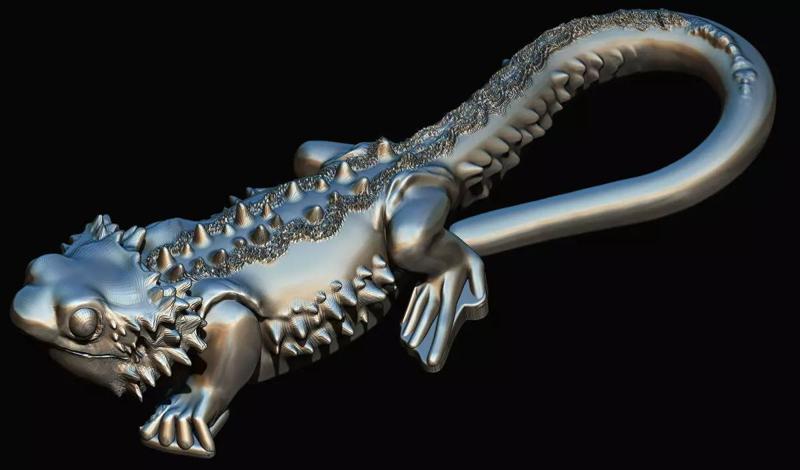 Bearded Dragon pendant