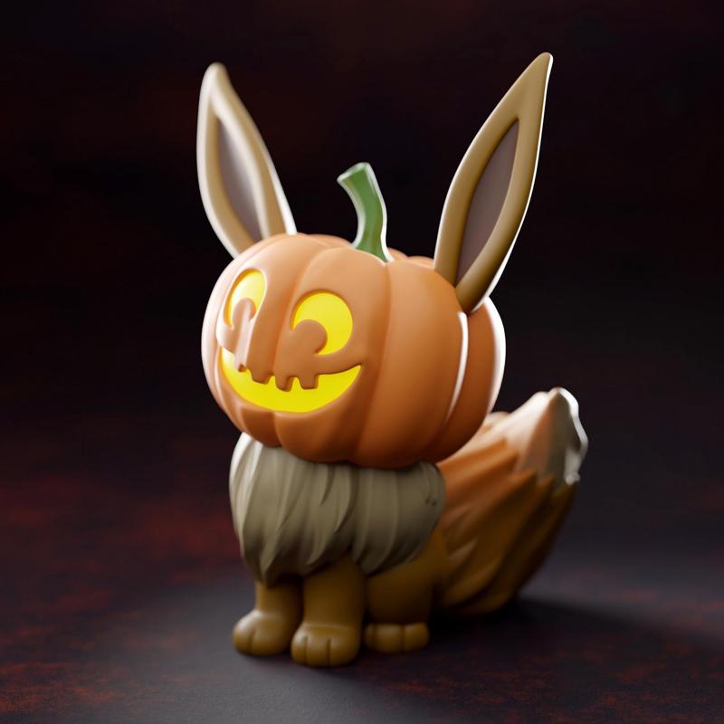 Pokemons - Eevee (Halloween)