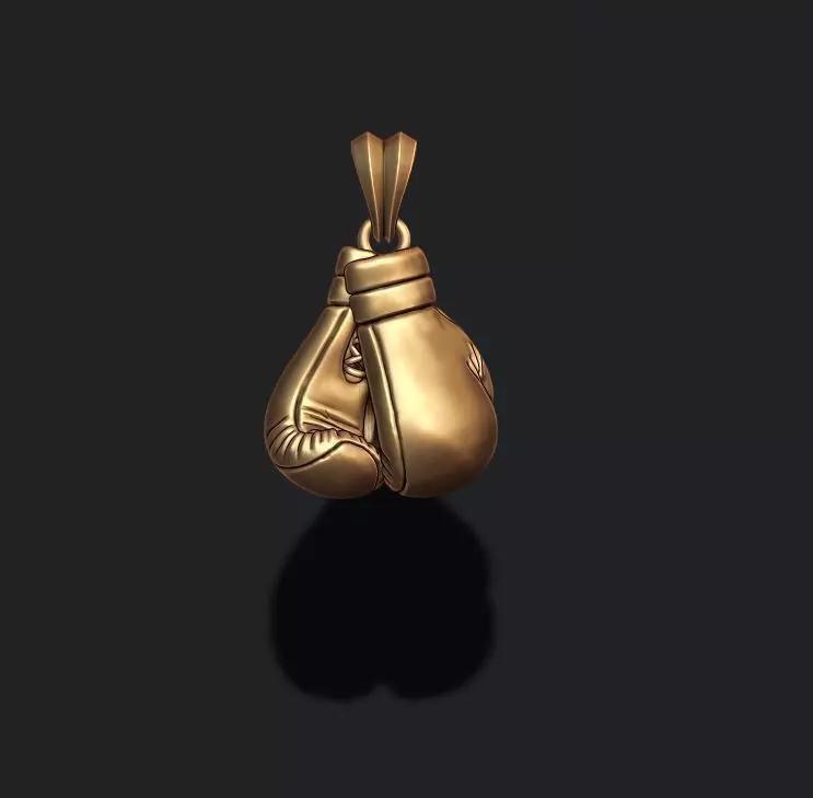 boxing gloves pendant