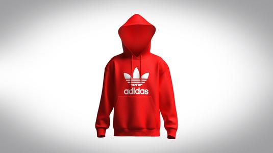 ADICOLOR CLASSICS TREFOIL HOODIE  | Marvelous / Clo3d / obj / fbx