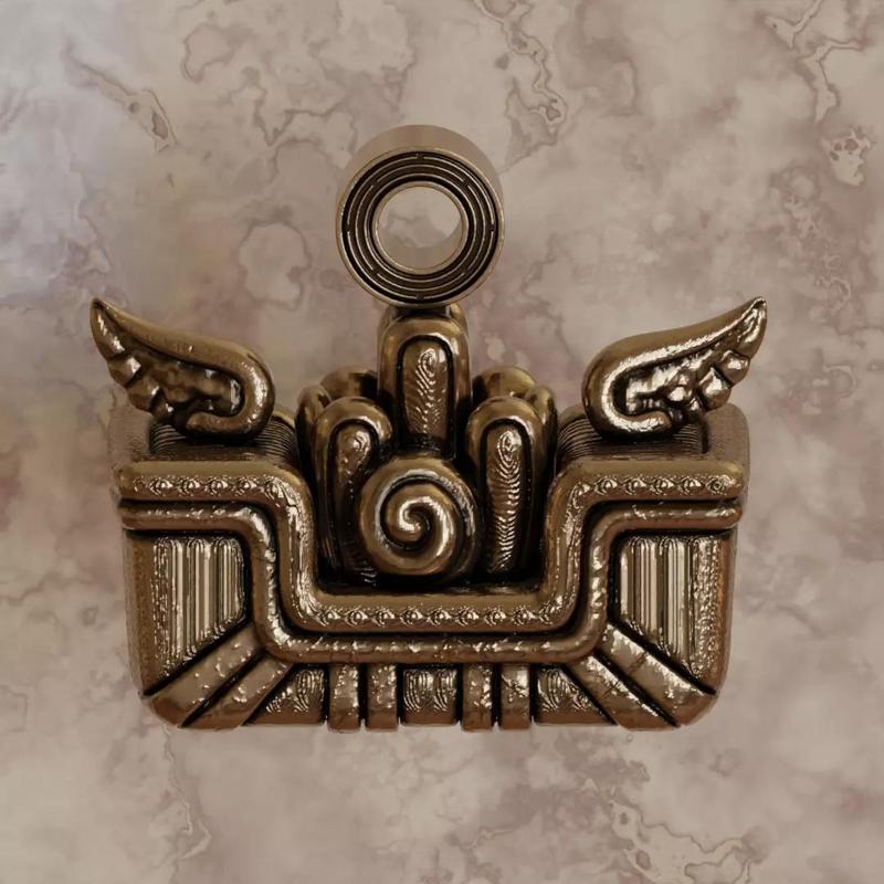Aztec symbol pendant 1 Water - Atl