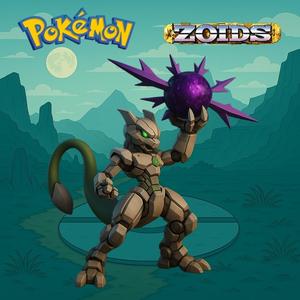 mecha mewtwo shadow ball - STL File