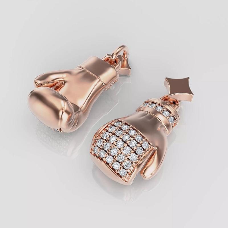Boxing gloves pendant