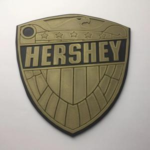 Judge Hershey Badge Coaster