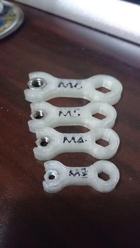 Mini Wrench Kit - M3 , M4 , M5 , M6