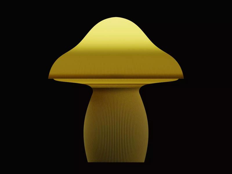 Mushroom Lamp Concept