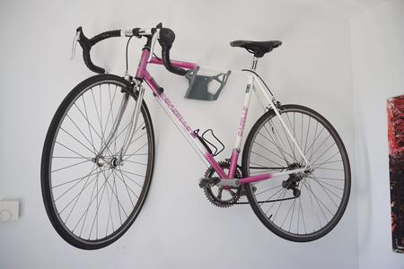 Topology Optimized Racing Bike Wall Hanger mount 3D printing