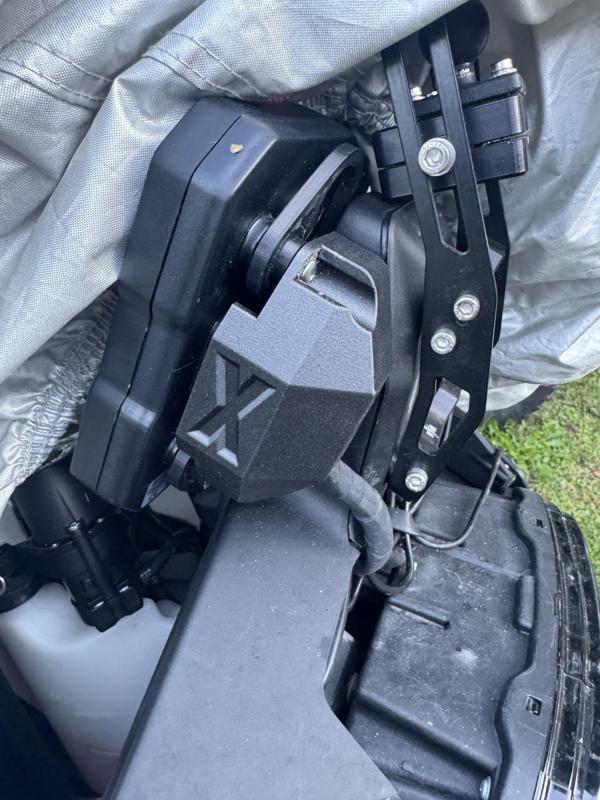 Ducati DesertX Side Dash connector cover