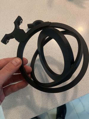 2-1 Bicycle handle bar attachement gyro cup holder-horizontal and vertical attachements and slide in iphone holder