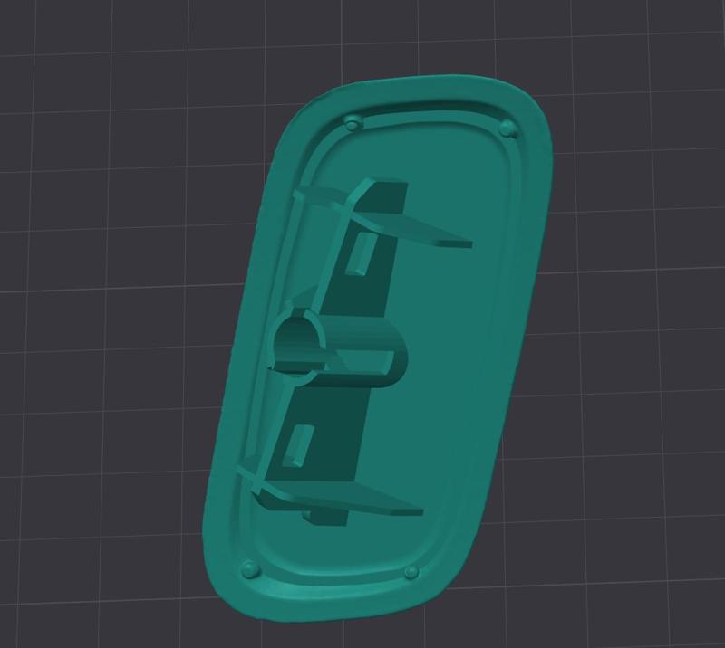 Toyoya Prius 30 headlight washer cover