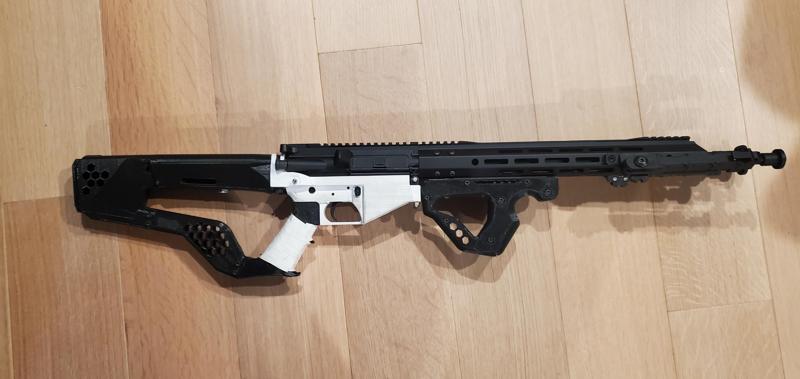 AR 15 CQR stock and grip