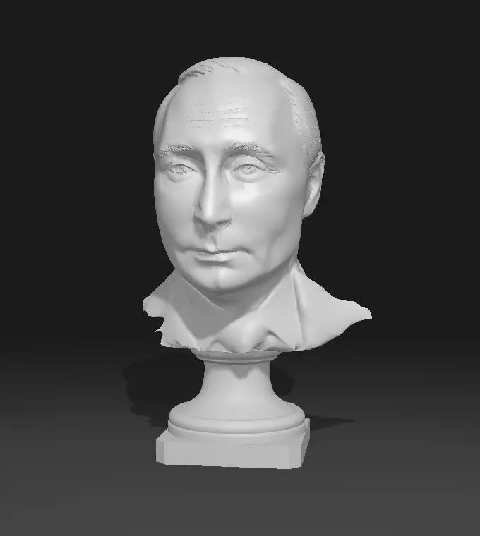 President of Russia Vladimir Putin Model 3d