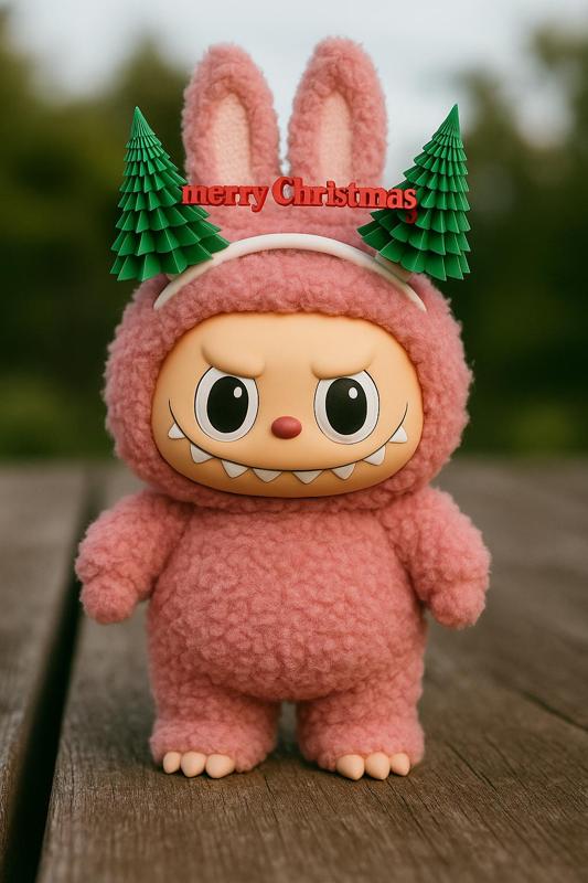 LABUBU CHRISTMAS HEADBAND