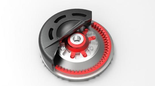 1/12 Scale Ducati V4/1199 Dry Clutch v1