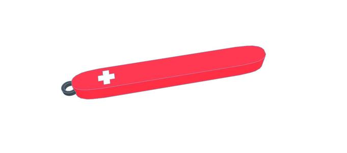 Lifeguard Tube Keychain Charm