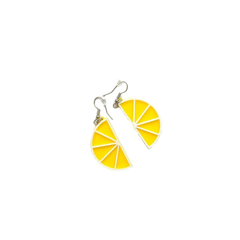 lemon, orange, lime and grapefruit earring
