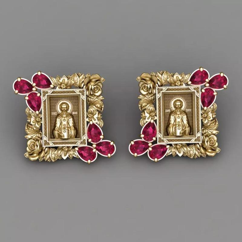 Icono de Longinos Earring 3D Print Model