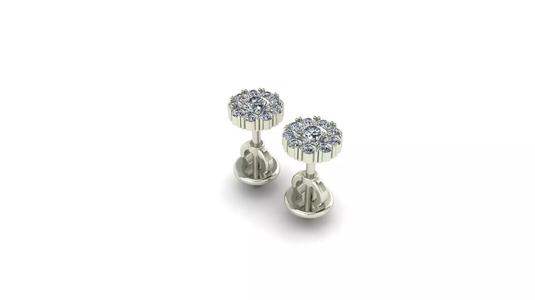 Golden Puset Earring invisible