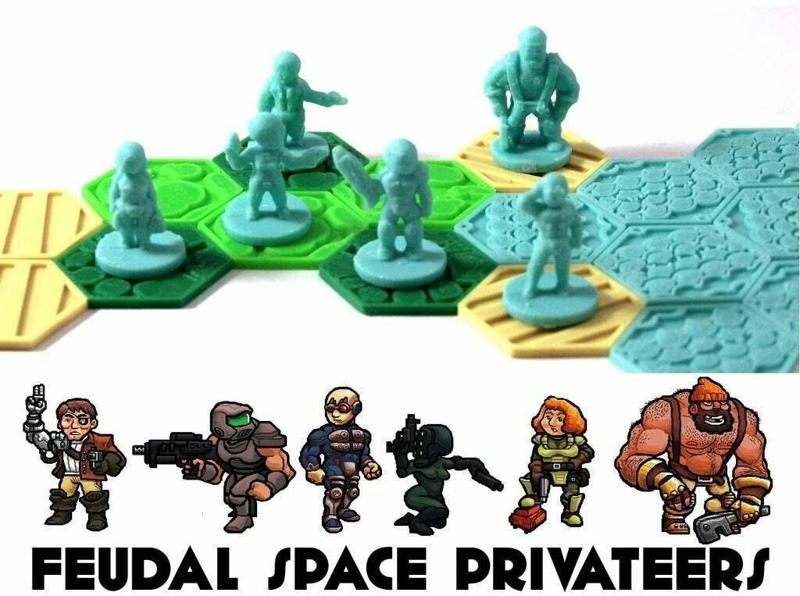 Pocket-Tactics: Feudal Space Privateers (Second Edition)