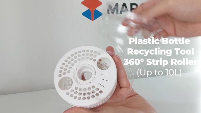Plastic Bottle Strip Roller 360° | Smart strip roller for plastic bottles