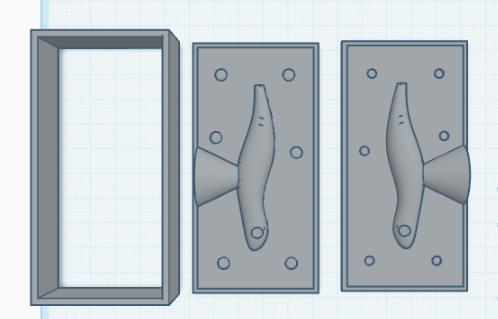 3D master mold for making silicone molds for jig molds